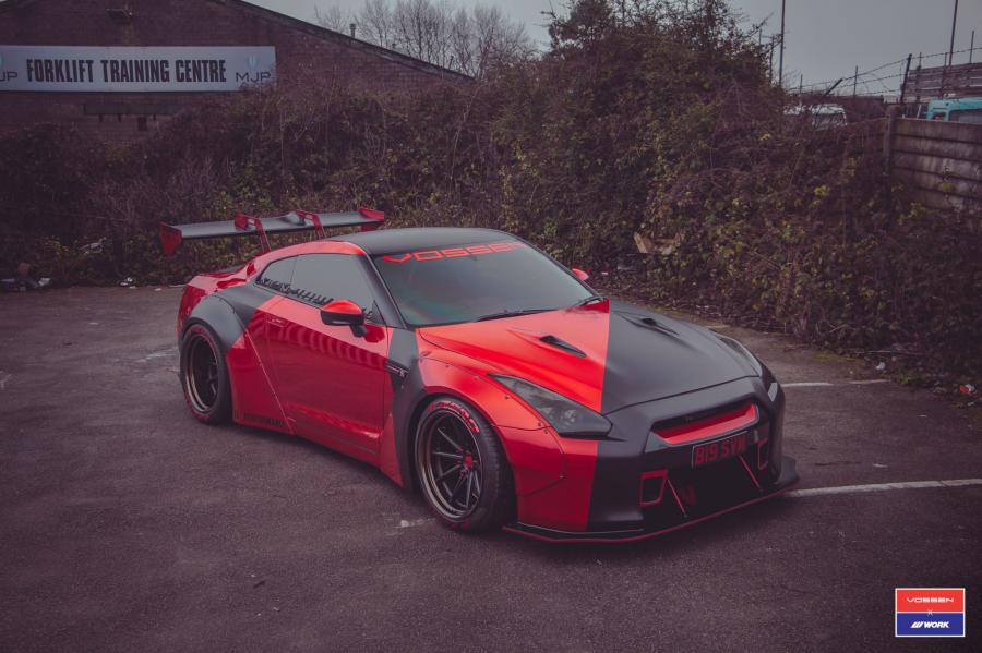  Nissan GT-R X Work on Vossen Wheels (VWS-1) 2016 года  (фото 36 из 46)